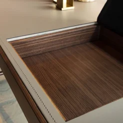 Raily Dark Writing Desk