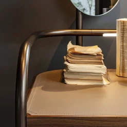 Raily Dark Writing Desk