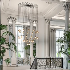 Rain 45-Light Chandelier