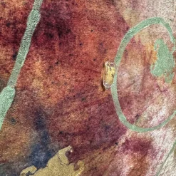 Rampicante Velvet Silk Hand-Painted Tapestry