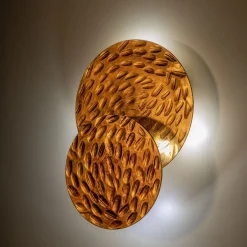 Random 2-Disk Golden Sconce
