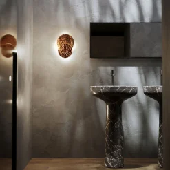 Random 2-Disk Golden Sconce