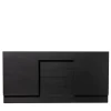 Rastrero Black Lacquered Oak Sideboard