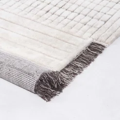 RD Grid Berber Ivory and Brown Carpet by Rodolfo Dordoni