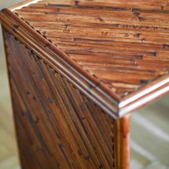 Rectangular Bamboo Console