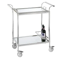 Rectangular Trolley with Removable Tray