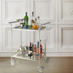 Rectangular Trolley with Removable Tray