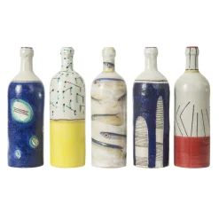 Red and White Bottle