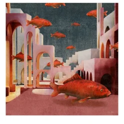 Red Fish Digital Painting