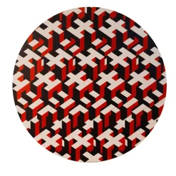 Red Human Fabric Wall Décor