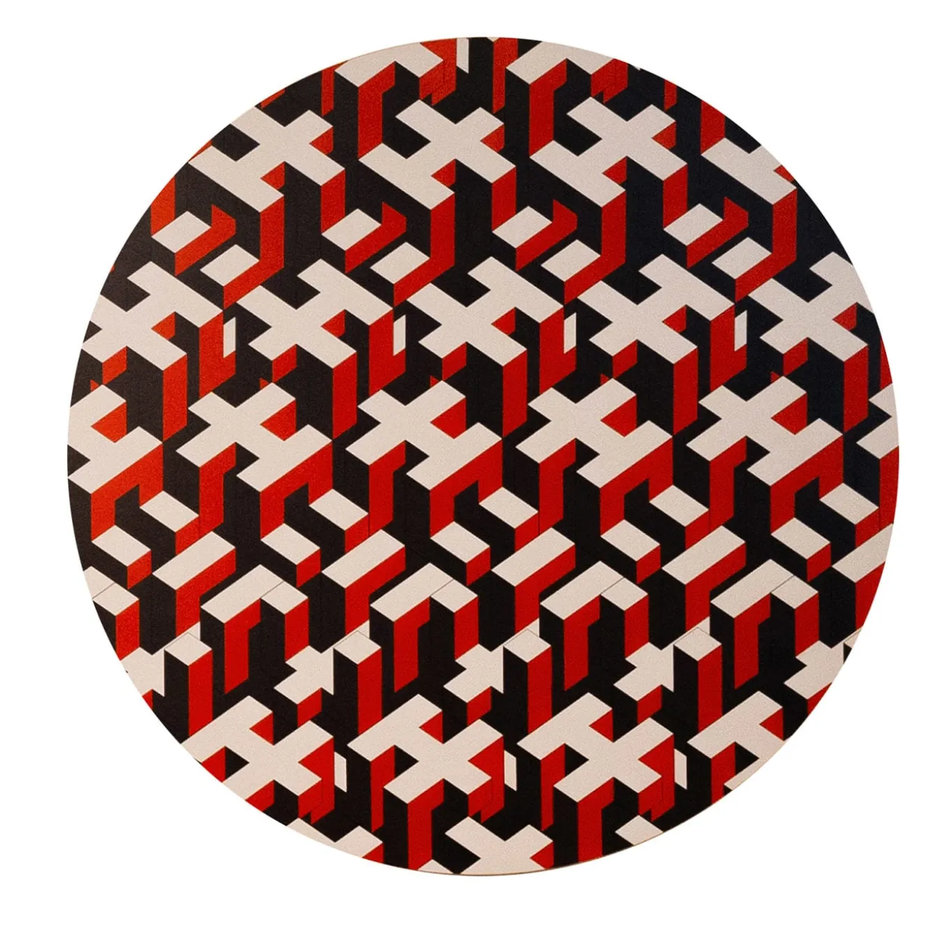 Red Human Fabric Wall Décor