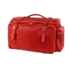 Red Leather Weekender Jones