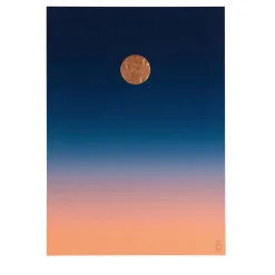Red Moon 03 Print