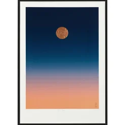 Red Moon 03 Print