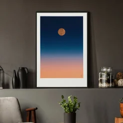 Red Moon 03 Print