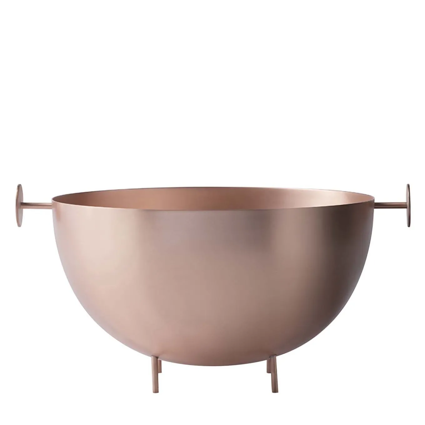 Red Moon Copper Large Bowl