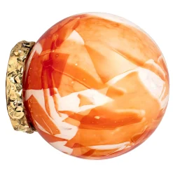 Red Murano Glass Crown Wall Lamp