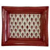 Red with Oval Pattern Vide Poche