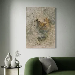 Reef Green Textured Resin Painting