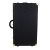Regale Quilted Medium Black Suitcase