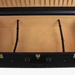 Regale Quilted Medium Black Suitcase