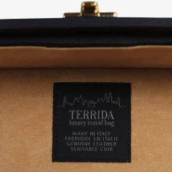 Regale Quilted Small Black Suitcase