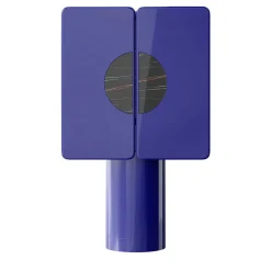 Regis 2-Door Ultramarine-Blue Bar Cabinet