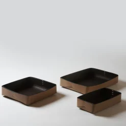 Regular Small Square Vide Poche by Oscar Maschera