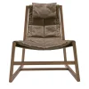 Relax Brown Lounge Chair by Controdesign Studio