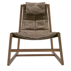 Relax Brown Lounge Chair by Controdesign Studio