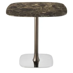 Rendez-Vous Brown Marble Bistro Table