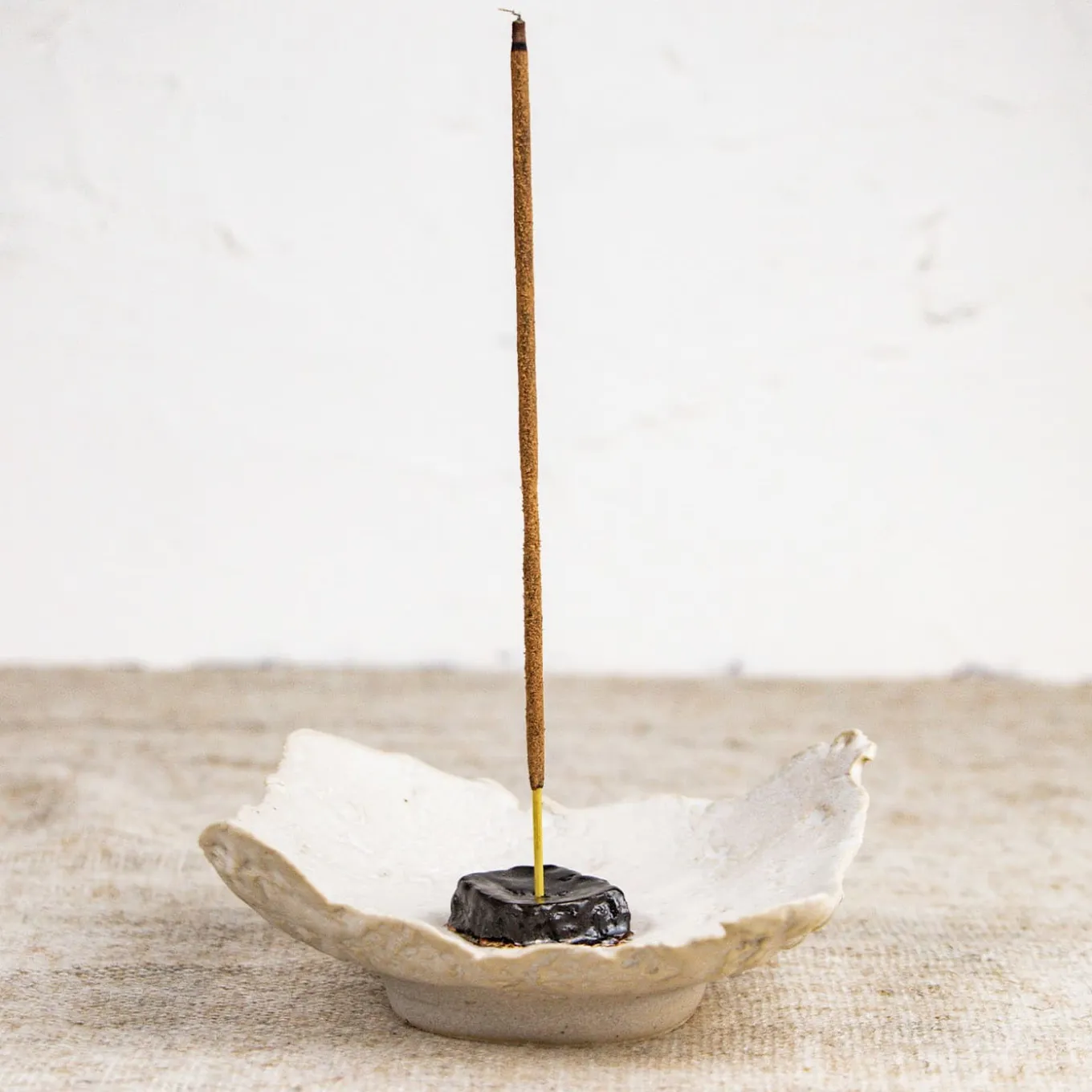 Respiro white incense burner #1