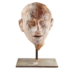 Restless Head Sculpture