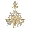 Rezzonico-style Gold and Crystal Chandelier #6