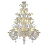 Rezzonico-style Yellow Chandelier