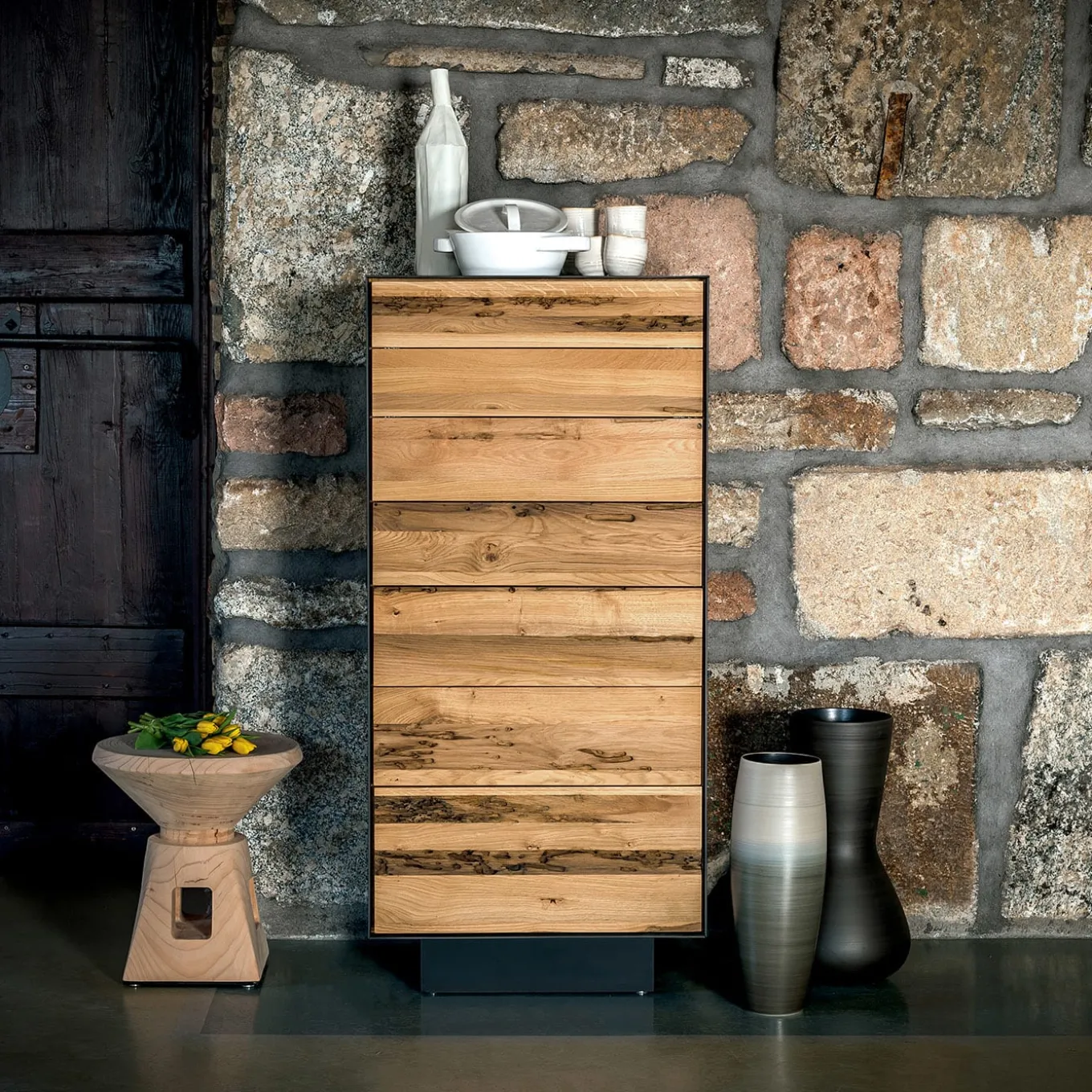 Rialto 6 Chest of Drawers by Giuliano Cappelletti
