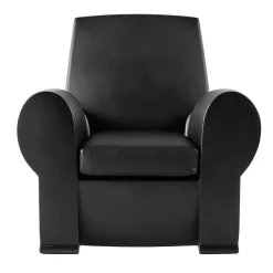 Richard III Black Armchair by Philippe Starck
