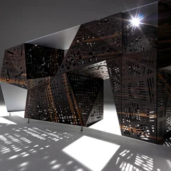 Riddled Sideboard by Steven Holl