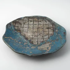 Riflessi Veneziani Decorative Ceramic Plate by Nino Basso