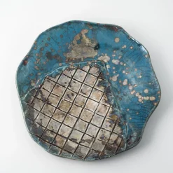 Riflessi Veneziani Decorative Ceramic Plate by Nino Basso