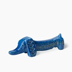 Rimini Blu Basset Hound Figure by Aldo Londi