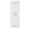 Rinascimento Gold-Embroidered White Linen Table Runner