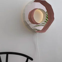 Ring Aura Mirror Lamp #2 By Giovanni Botticelli & Paola Paronetto