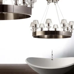 Ring Crystal Chandelier