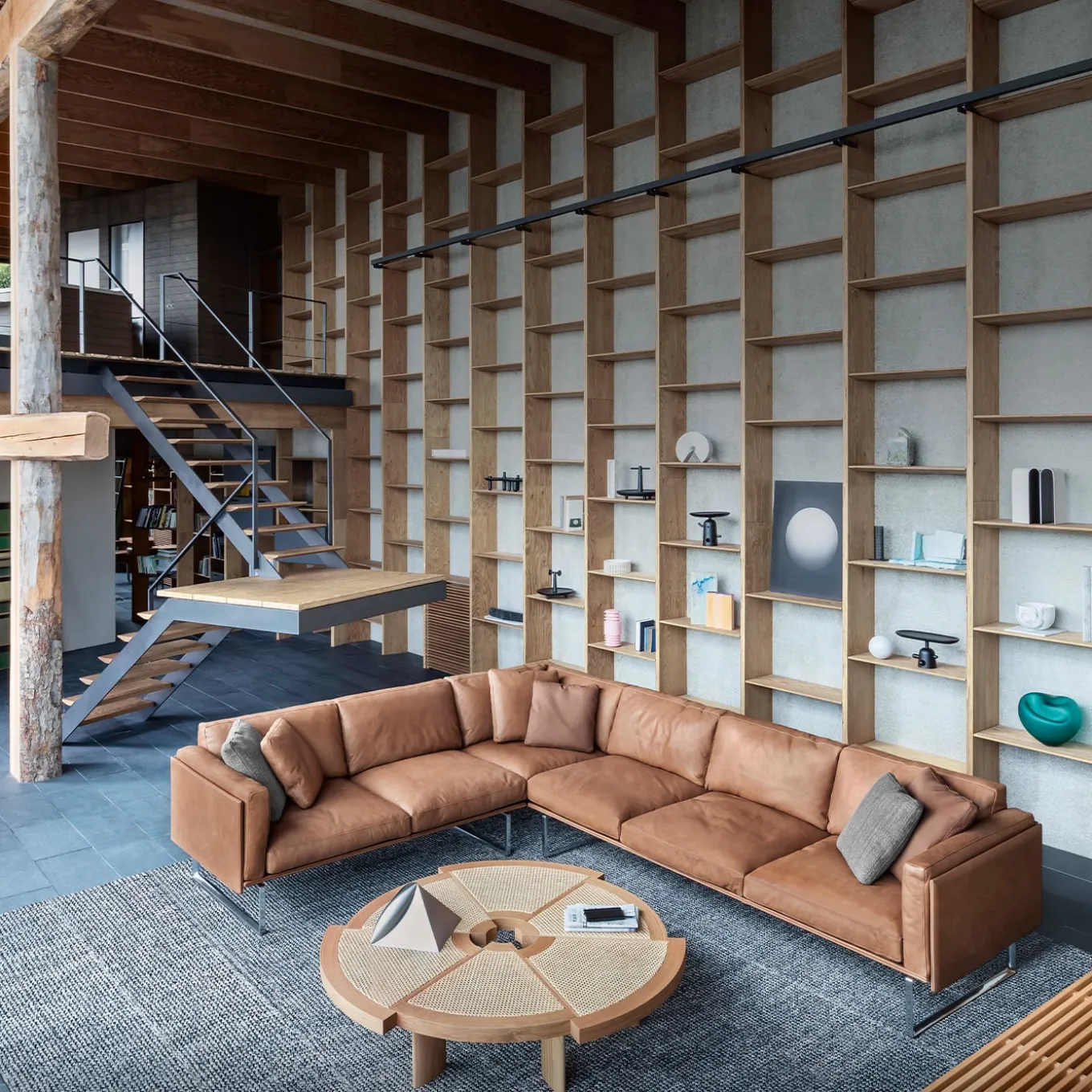 Rio by Charlotte Perriand - Oak & Vienna Straw