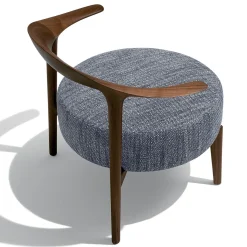 Ripple Gray lounge chair