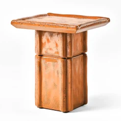 Riva Orange Side Table by Patricia Urquiola