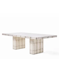 Riva White Dining Table by Patricia Urquiola