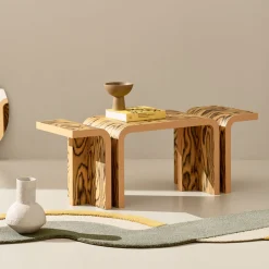 Rivelo Caramel Bench