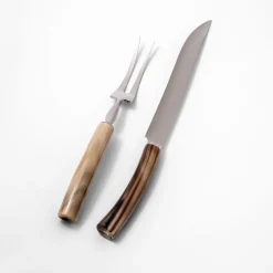 Roast Cutlery Set in Natural Horn